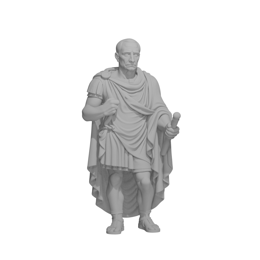 Julius Caesar: Master of Rome - 3D Figure