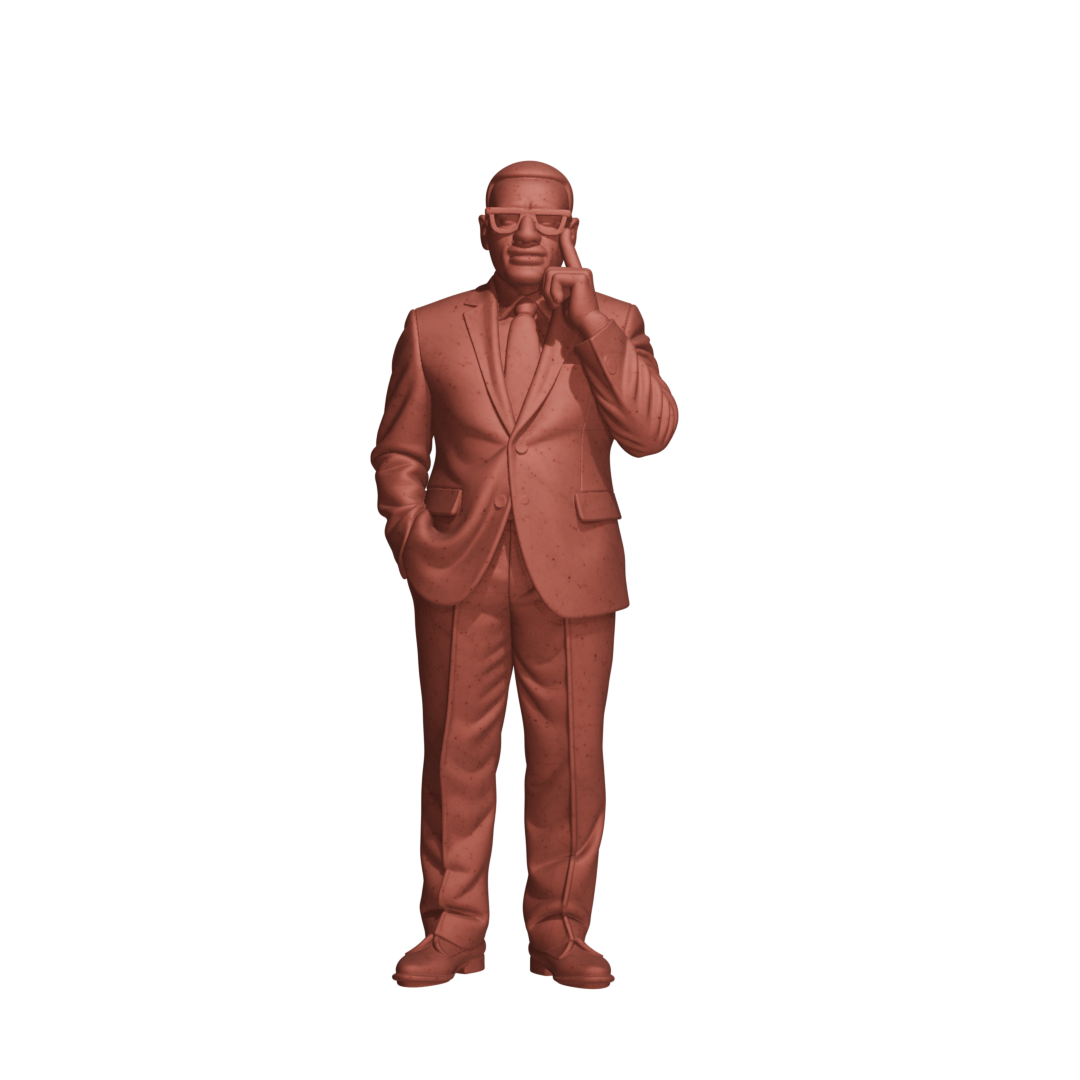 Malcolm X: Voice of Conviction - 3D Figure