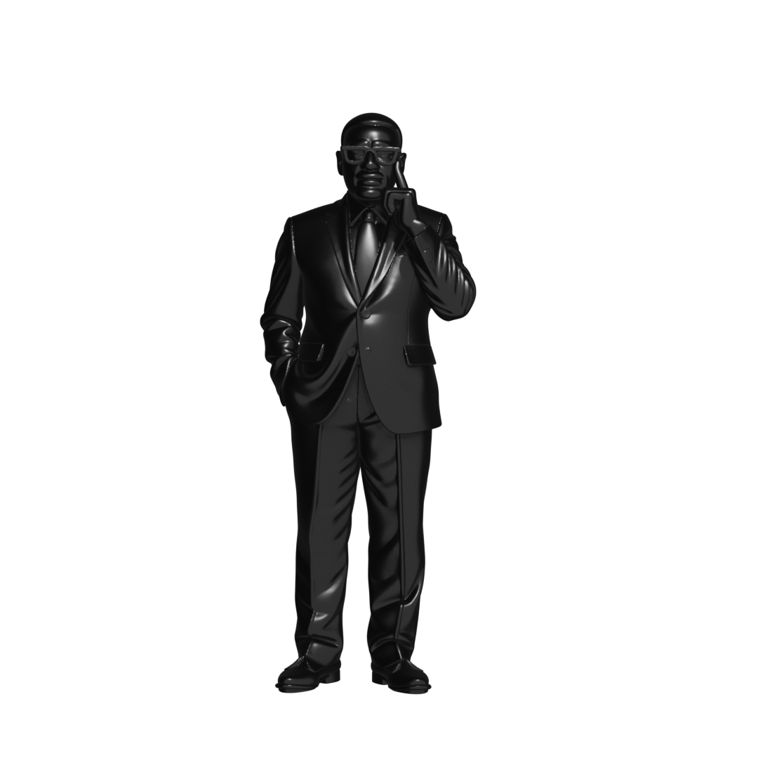Malcolm X: Voice of Conviction - 3D Figure