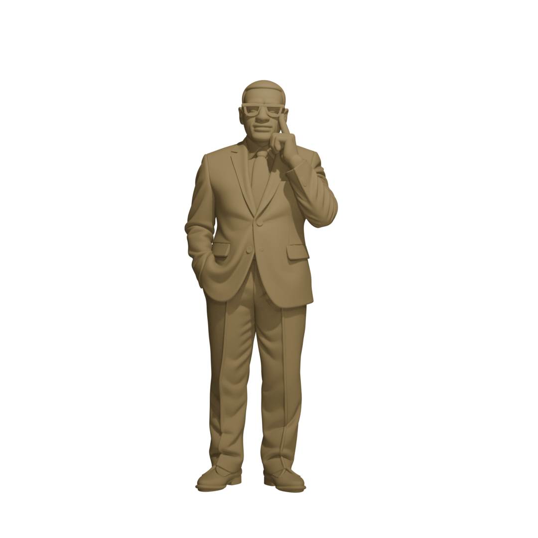 Malcolm X: Voice of Conviction - 3D Figure