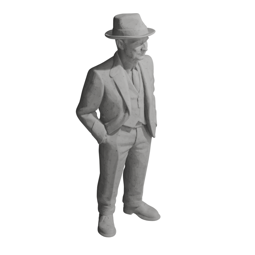 J. Robert Oppenheimer: The Destroyer of Worlds - 3D Figure