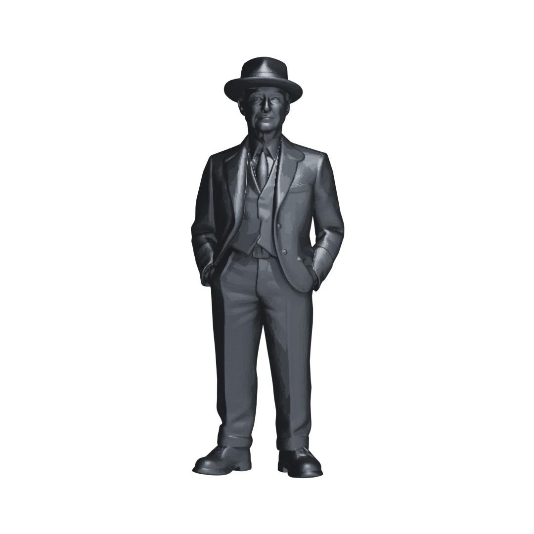 J. Robert Oppenheimer: The Destroyer of Worlds - 3D Figure