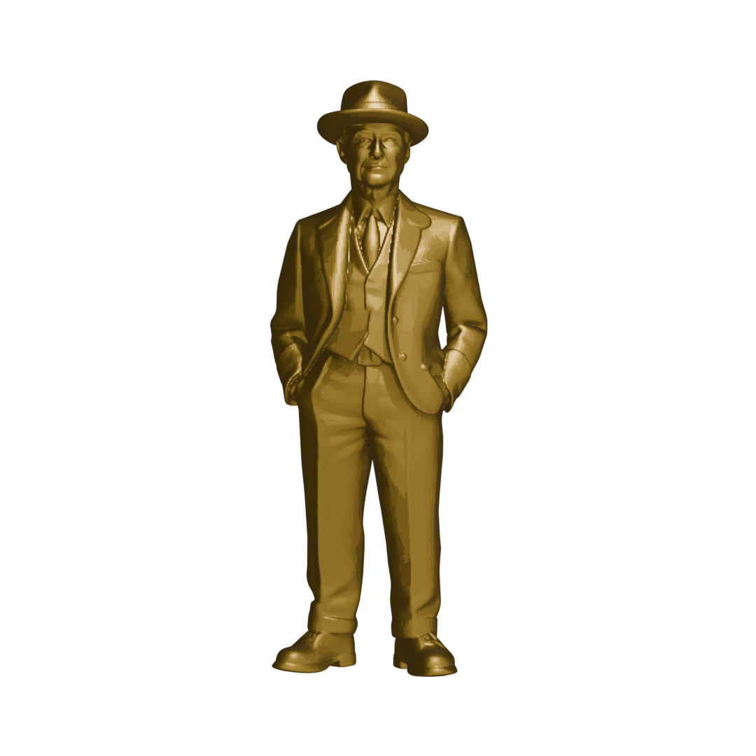 J. Robert Oppenheimer: The Destroyer of Worlds - 3D Figure