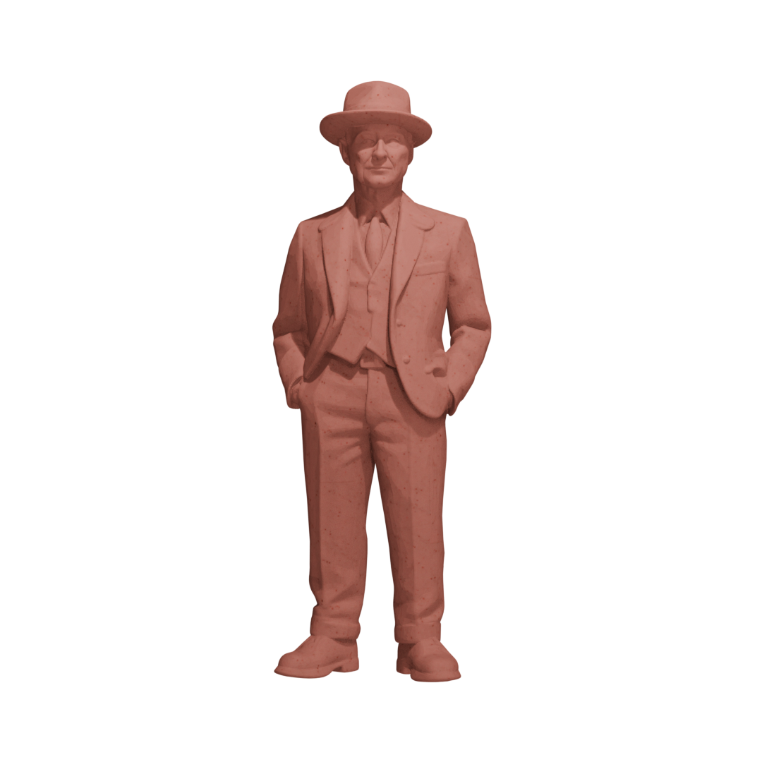 J. Robert Oppenheimer: The Destroyer of Worlds - 3D Figure