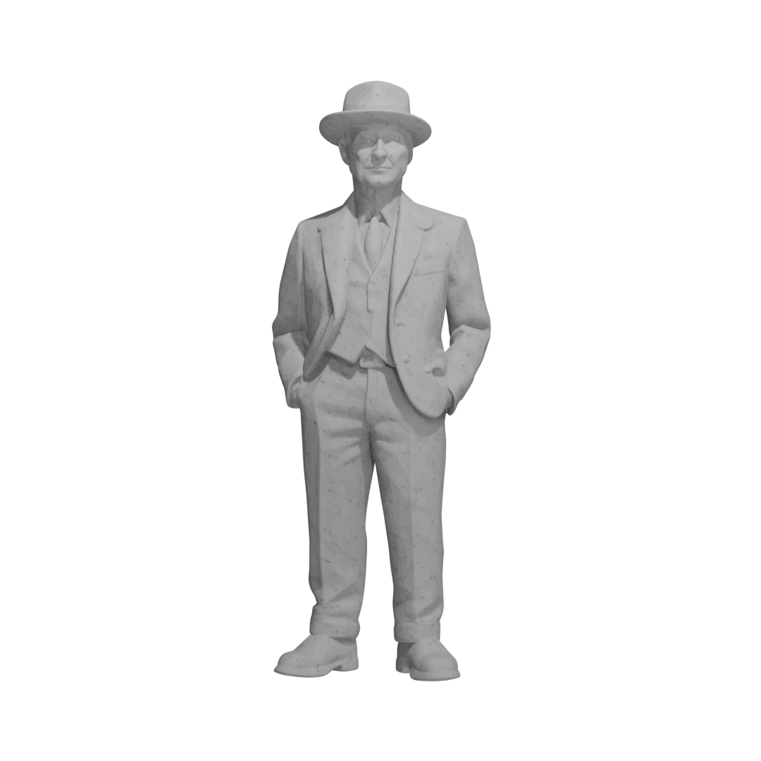 J. Robert Oppenheimer: The Destroyer of Worlds - 3D Figure