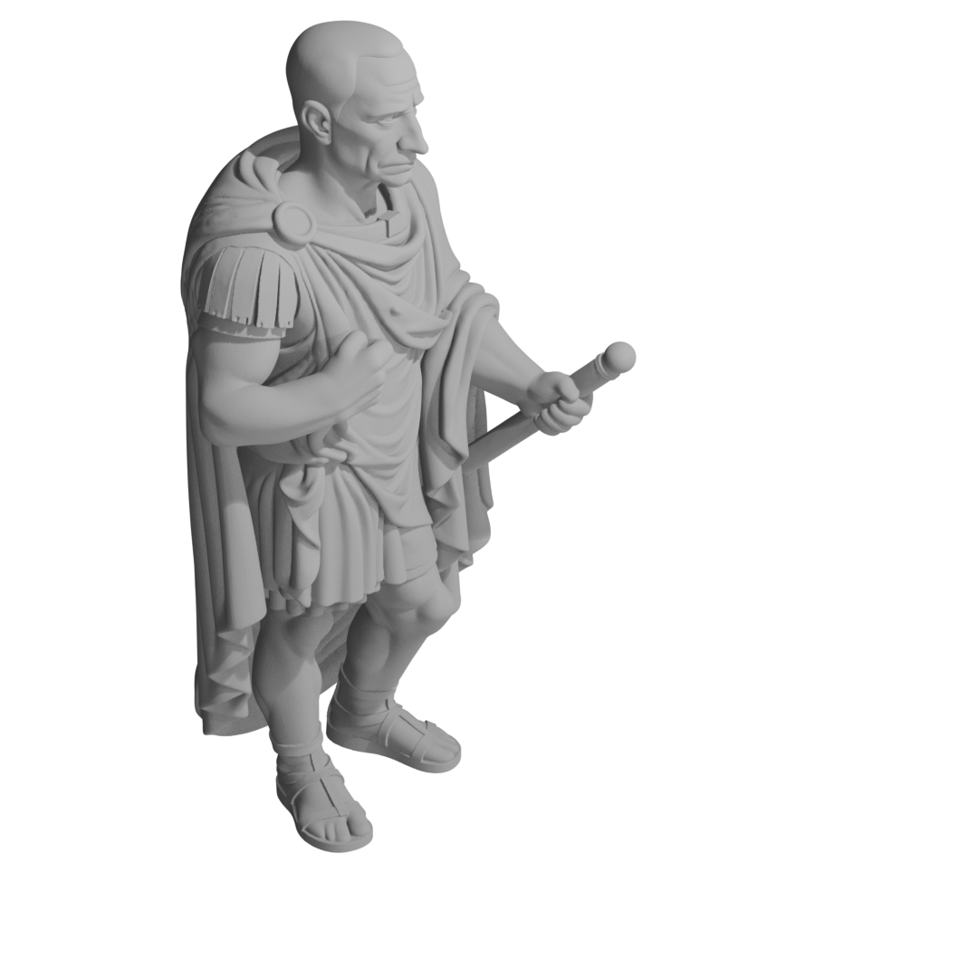 Julius Caesar: Meister von Rom - 3D Figur