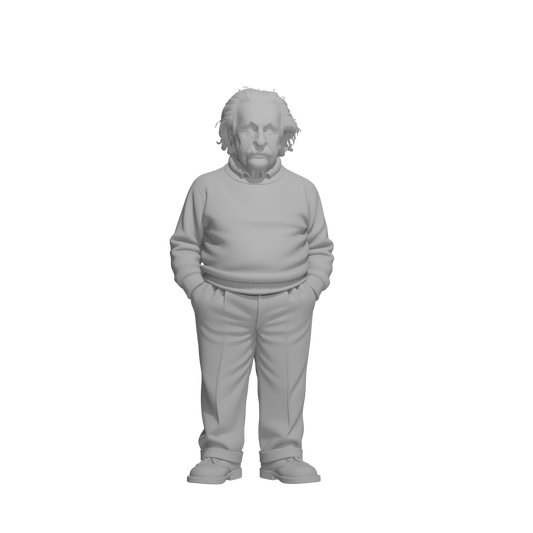 Albert Einstein: Ikone des Genies - 3D Figur