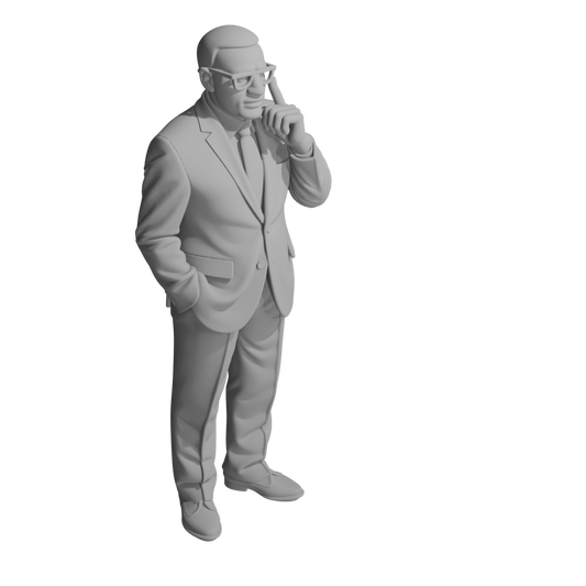 Malcolm X: Voice of Conviction - 3D Figure